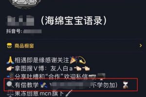 [抖音语录号项目]抖音名人语录视频赚钱套路，月入过万的玩法分享