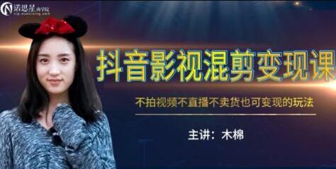 抖音影视混剪变现，不拍视频/不直播/不卖货，月入3W的变现玩法教程视频