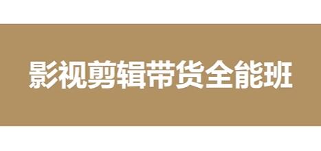 抖音短视频《影视剪辑带货全能班》从入门到精通，玩赚短视频运营