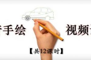 《抖音手绘教程+软件》从零教你学会短视频手绘号制作