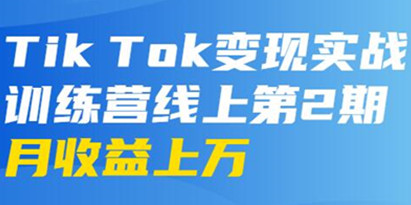 龟课-TikTok变现实战训练营 第2-4期 月收益上万不成问题