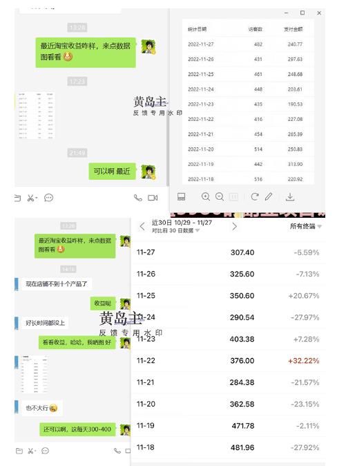 黄岛主《淘宝蓝海虚拟项目陪跑训练营6.0》每天纯利润200到1000+纯实战课