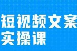 小秋《短视频文案实操课》​从0到1教你做短视频的经验技巧