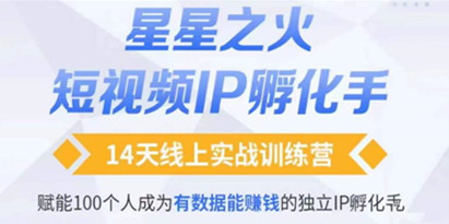 瑶瑶·自然流短视频IP孵化实战训练营第二期，让100个人成为有数据能赚钱的独立IP孵化手