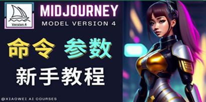 Midjourney新手入门教程，轻松创作顶级图像，命令参数