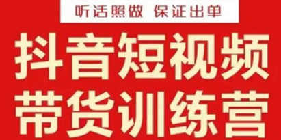 《抖音短视频带货训练营15期》一部手机、碎片化时间也能做，随时随地都能赚钱