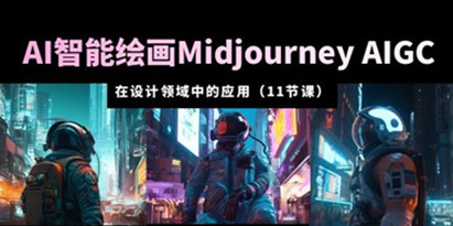 AI·智能绘画Midjourney AIGC在设计领域中的应用从入门到精通