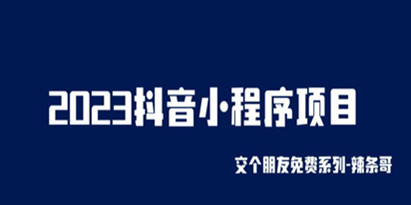 揭秘2023抖音小程序项目，变现逻辑非常简单，当天变现