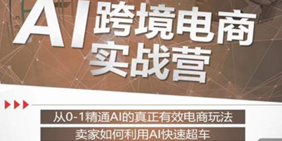 白龙老师·AI跨境电商实战营：从0-1精通Al的真正有效电商玩法，卖家如何利用Al快速超车