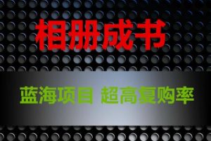 相册成书，蓝海项目，认真操作月入过万