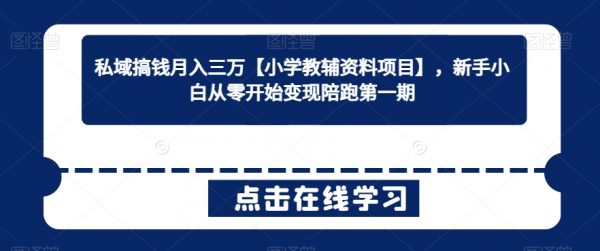 小学教辅资料项目