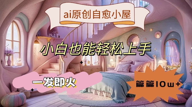 ai原创治愈小屋