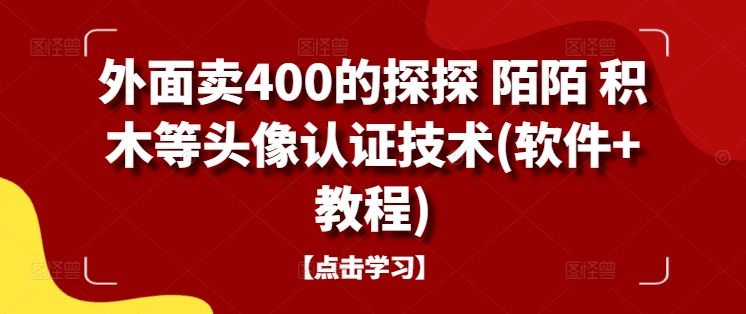 外面卖400的探探