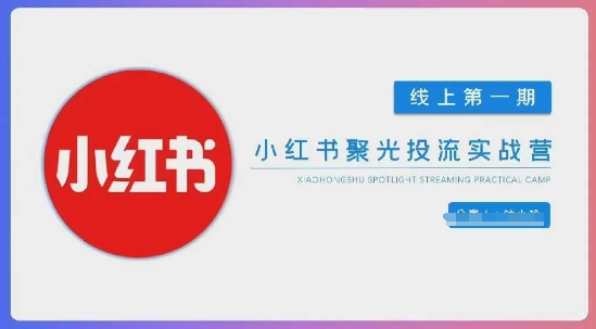 小红书聚光陪跑