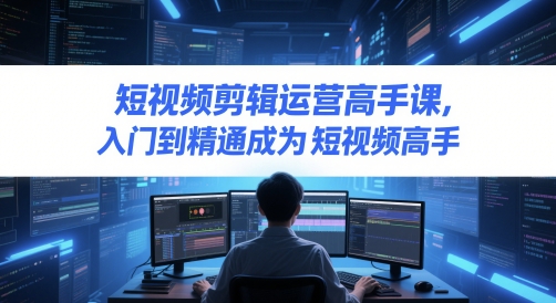 短视频剪辑运营高手课