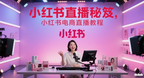 小红书电商直播教程