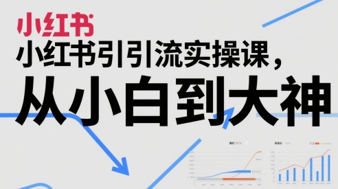 小红书引流实操课