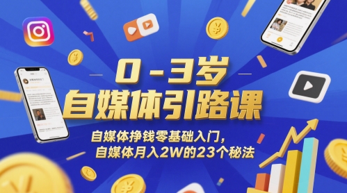 自媒体引路课