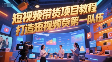短视频带货项目教程