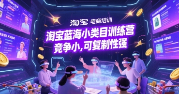 淘宝蓝海小类目训练营