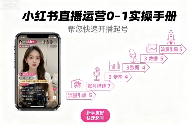 小红书直播运营