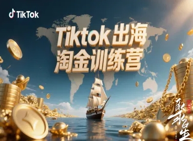 Tiktok出海淘金训练营，跨境电商TK实战变现插图