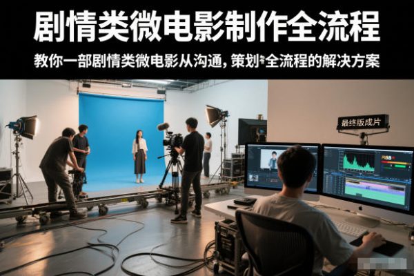 剧情类微电影制作全流程，教你一部剧情类微电影从沟通，策划到拍摄制作全流程的解决方案插图