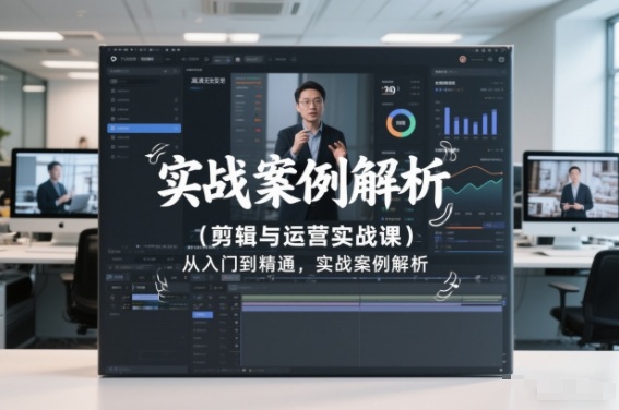 剪辑与运营实战课，从入门到精通，实战案例解析（更新2026）插图