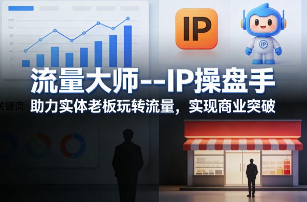 流量大师—IP操盘手，助力实体老板玩转流量，实现商业突破插图