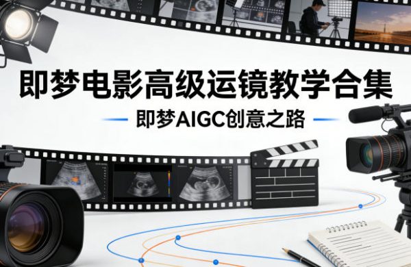 即梦电影高级运镜教学合集，即梦AIGC创意之路插图