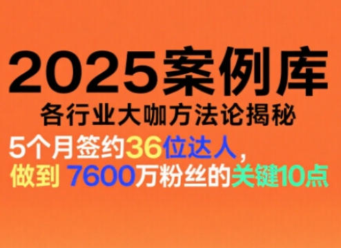 波波来了案例库，收录各行业大咖的方法论，各行业大咖方法论揭秘（更新2026年3月）插图