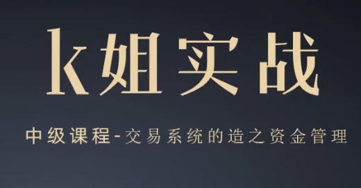 K姐三套课，K姐期货交易系统，裸K实战初级高级