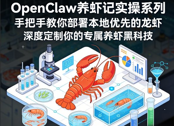 OpenClaw养虾记实操系列，手把手教你部署本地优先的龙虾，深度定制你的专属养虾黑科技（更新）插图