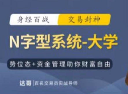 达哥-N字交易系统小学、中学、大学